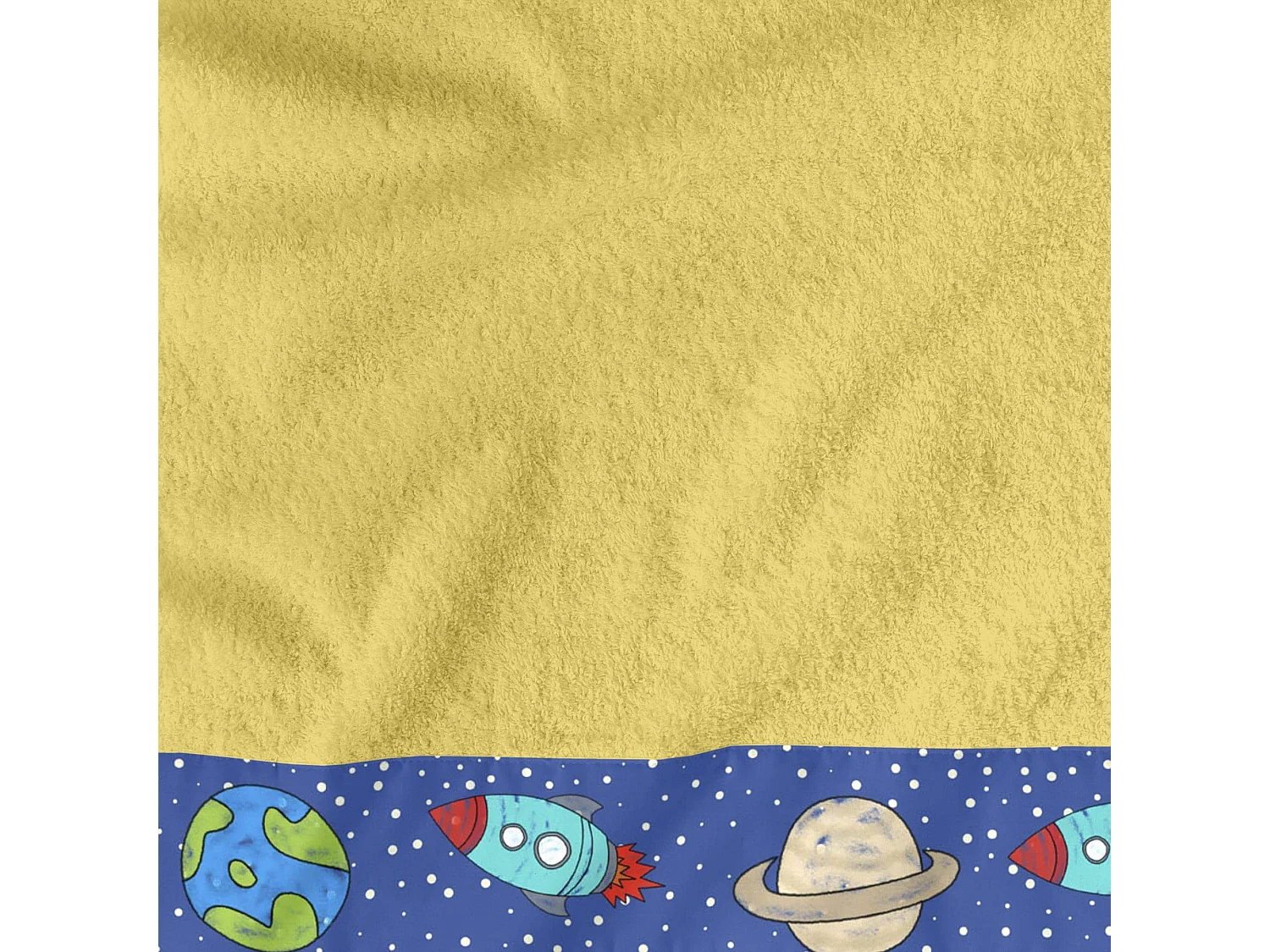 Handtuch- set Pack of 2 Space rocket