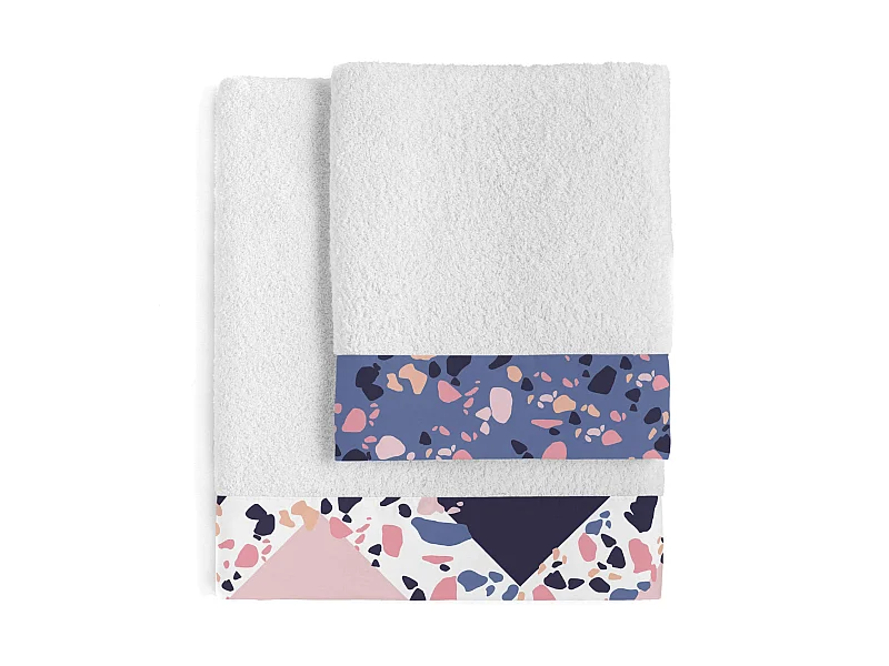Handtuch- set Pack of 2 Terrazzo