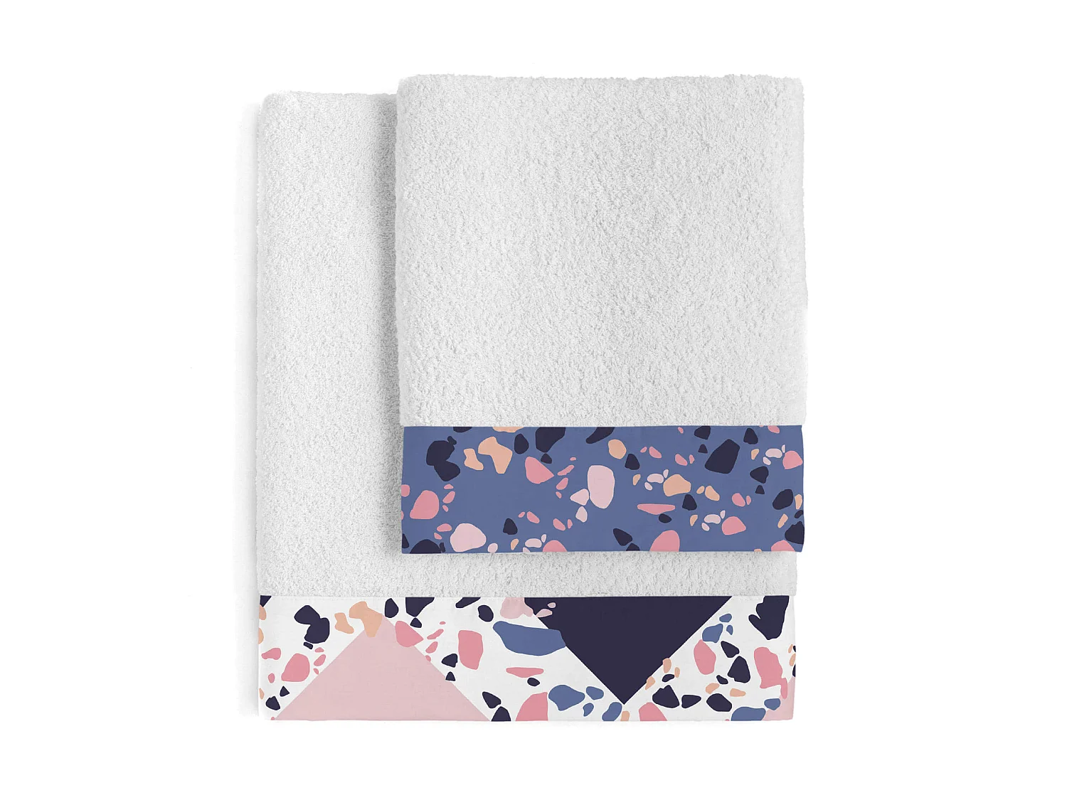 Handtuch- set Pack of 2 Terrazzo