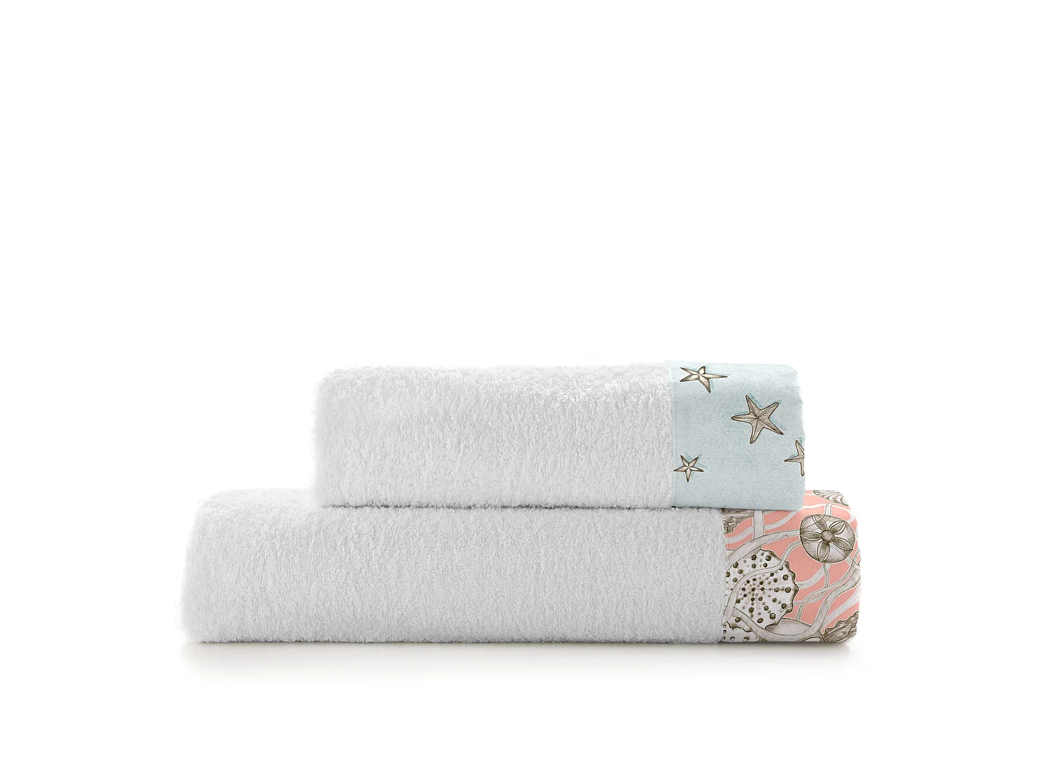 Handtuch- set Pack of 2 Coral reef