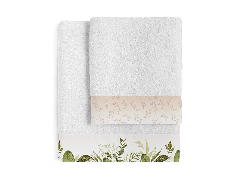 Juego toallas Pack de 2 Herbal
