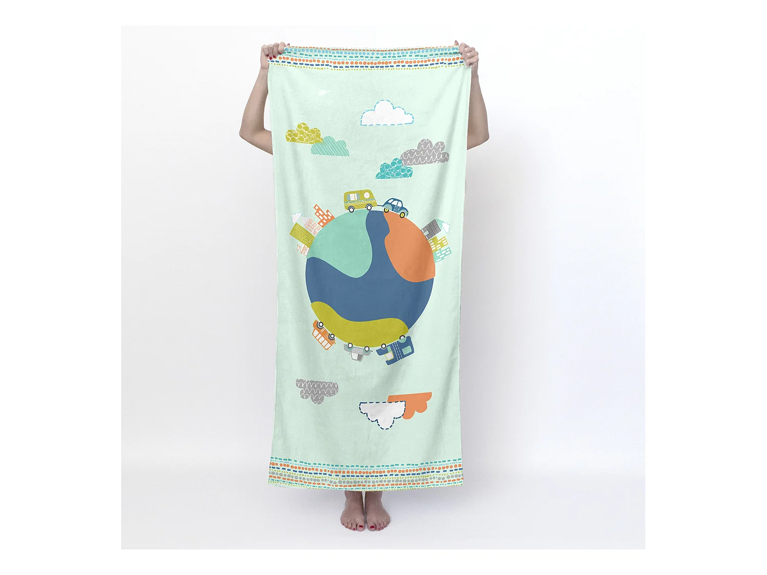 Handtuch 70x150 cm Holidays