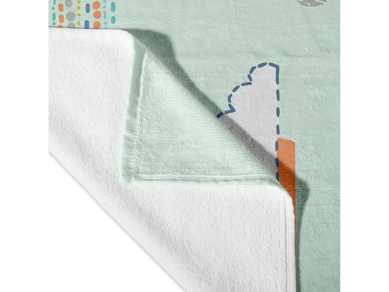 Serviette 70x150 cm Holidays