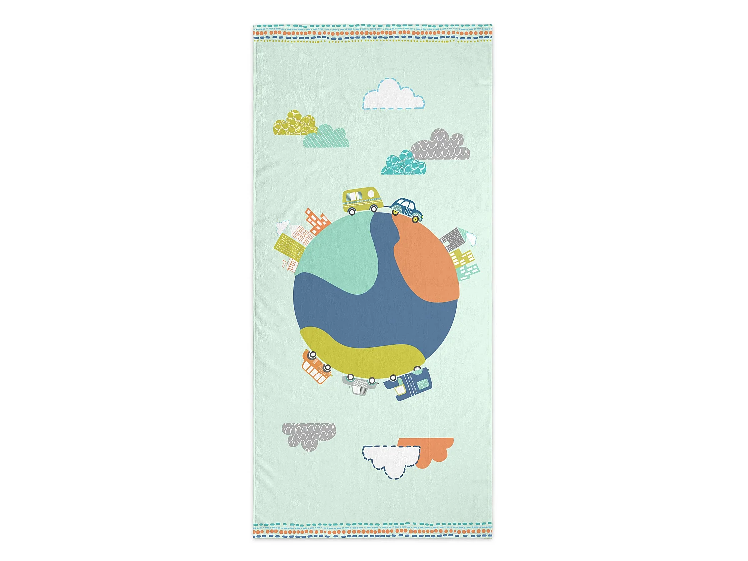 Serviette 70x150 cm Holidays