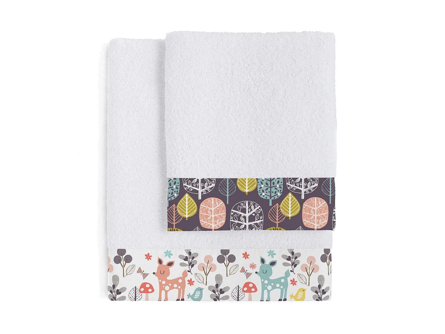 Set asciugamani Set di 2 pezzi Woodland