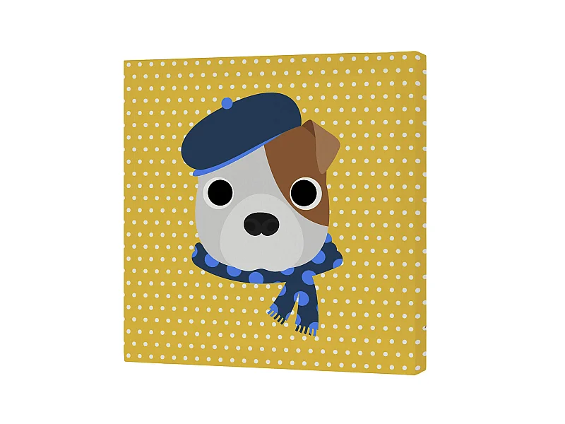 Wandkunst 27x27 cm Dogs