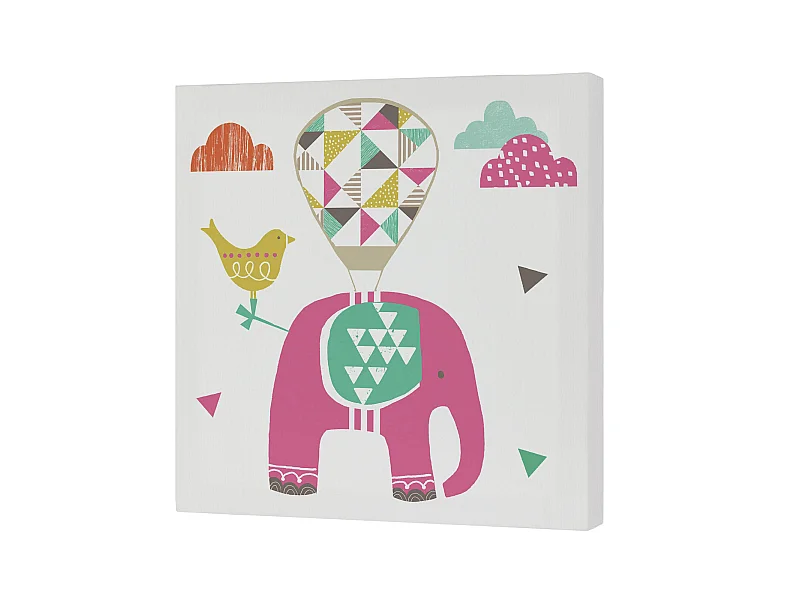 Lienzo 27x27 (B) cm Elephant parade