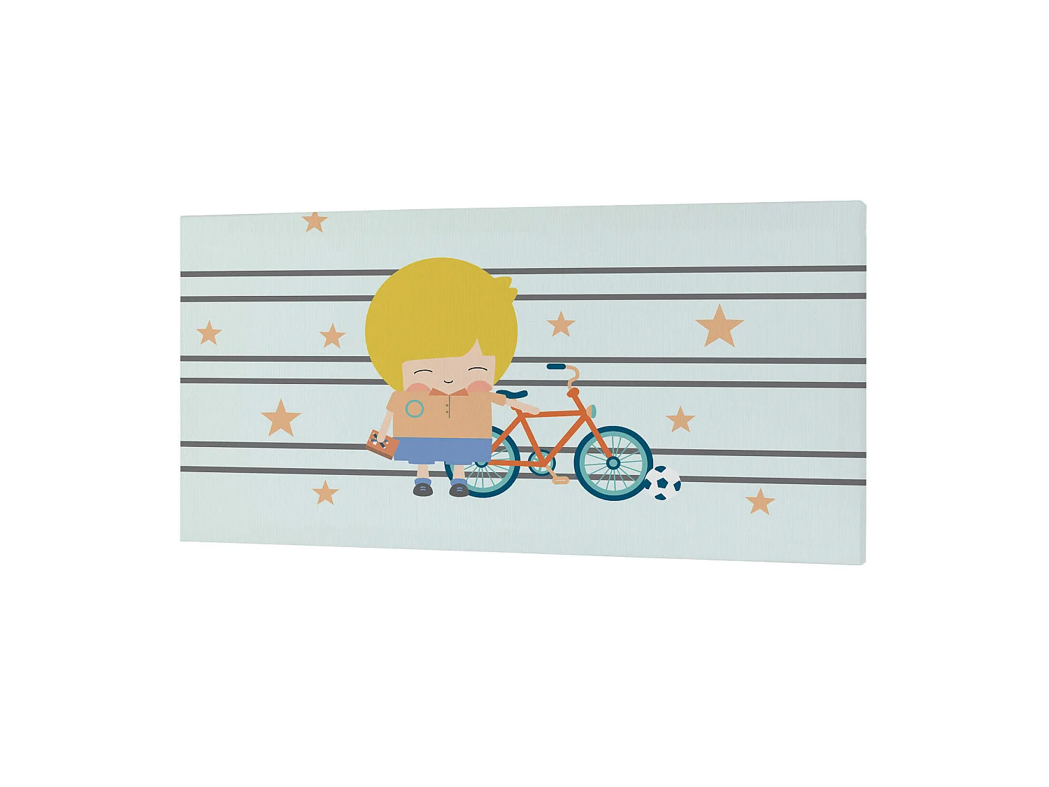 Wandkunst 27x54 cm Notebook