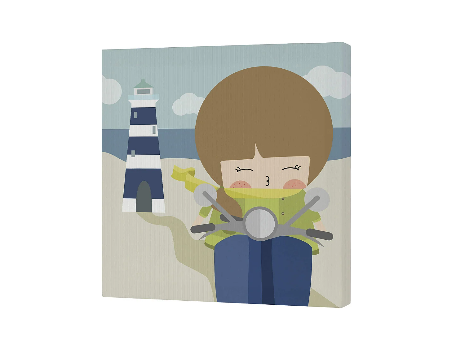 Wandkunst 27x27 (B) cm Summer time