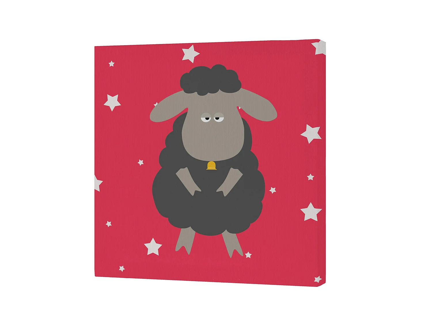 Toile 27x27 (B) cm Little sheep