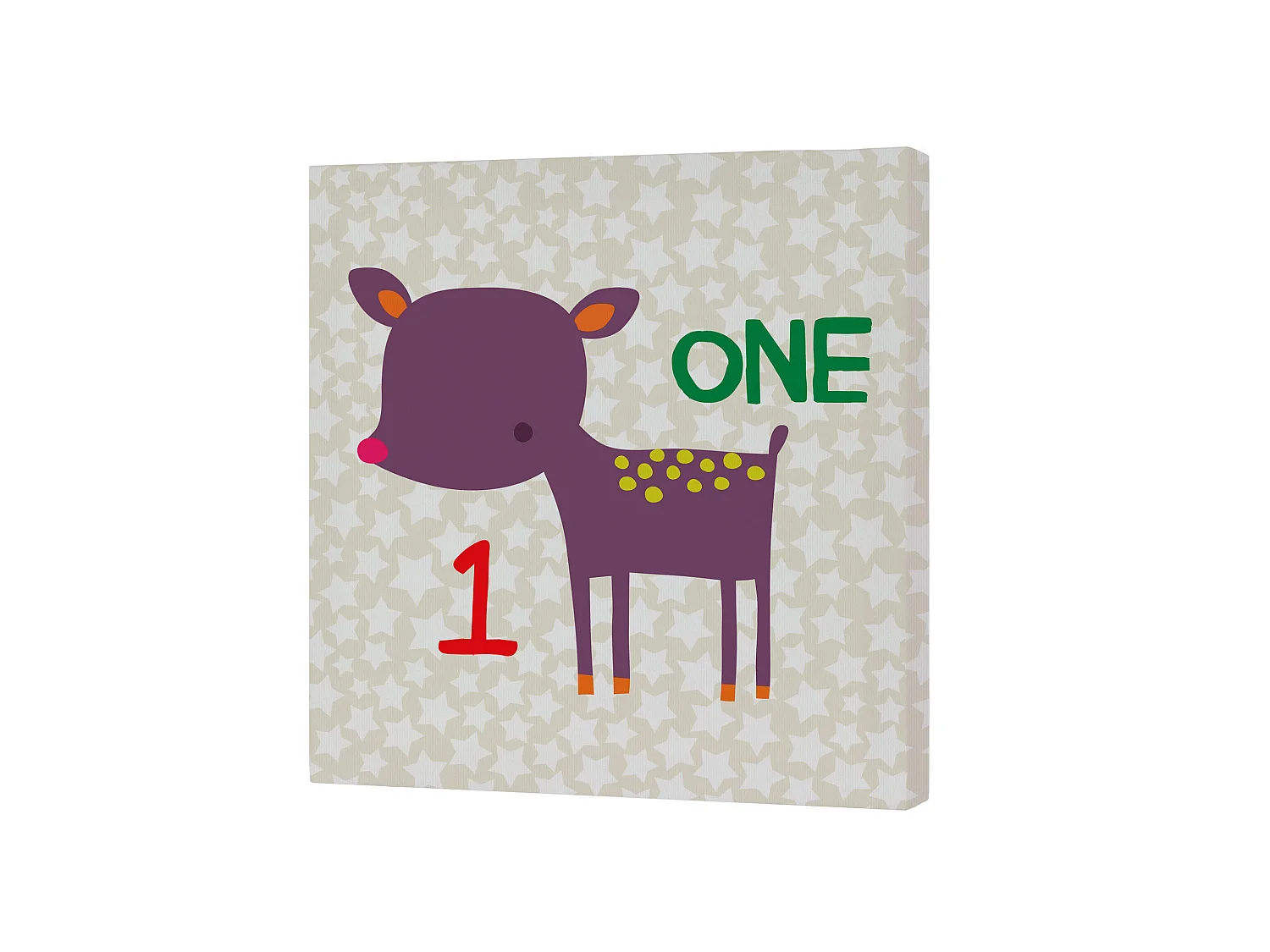 Wandkunst 27x27 cm Forest friends