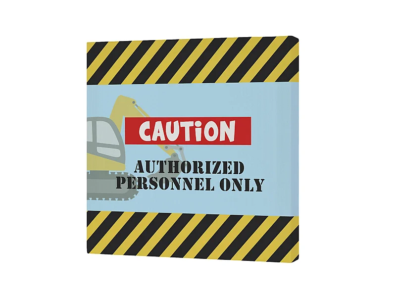 Wandkunst 27x27 cm Machinery