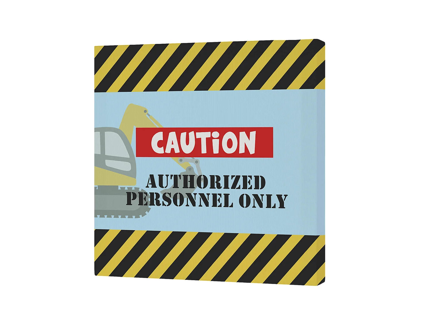 Toile 27x27 cm Machinery