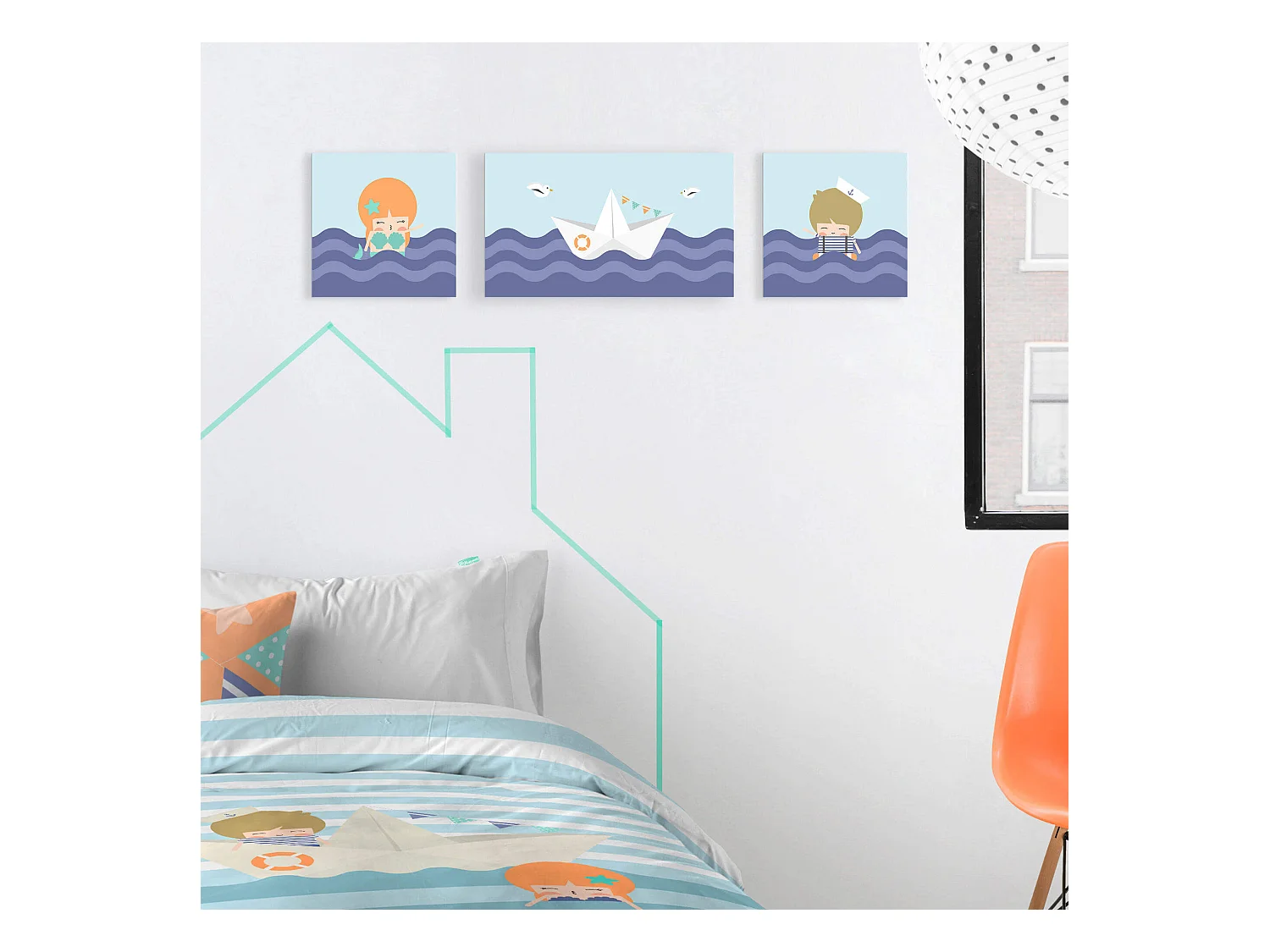 Lienzo 27x27 (B) cm Sailor