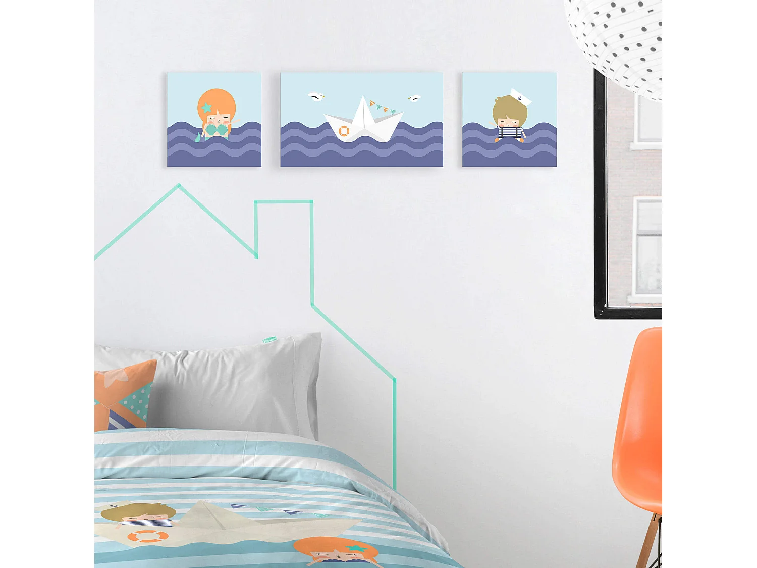 Lienzo 27x27 (B) cm Sailor