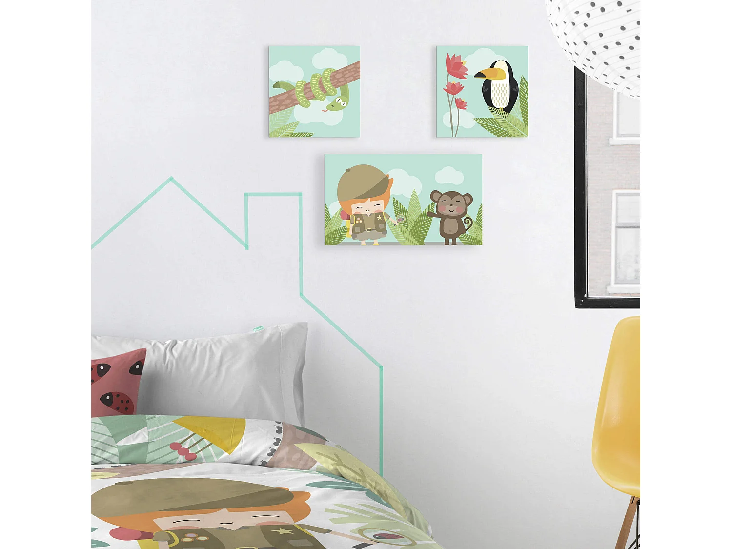 Lienzo 27x27 cm Explorer