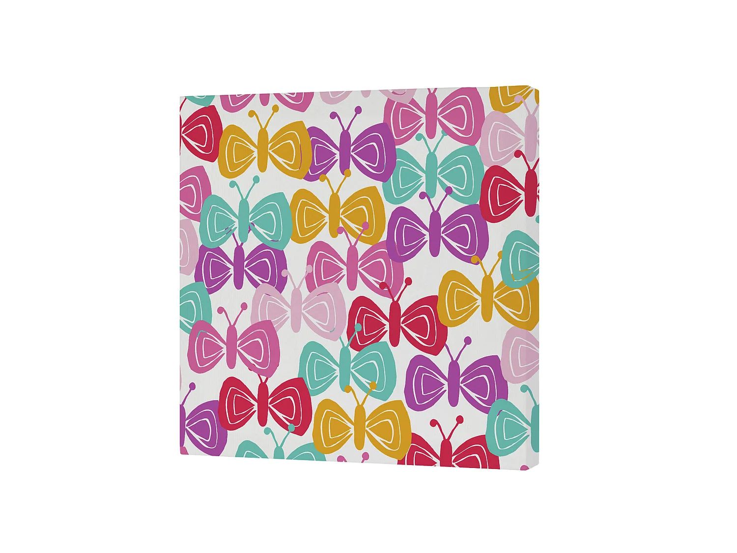 Wandkunst 27x27 cm Birdcage