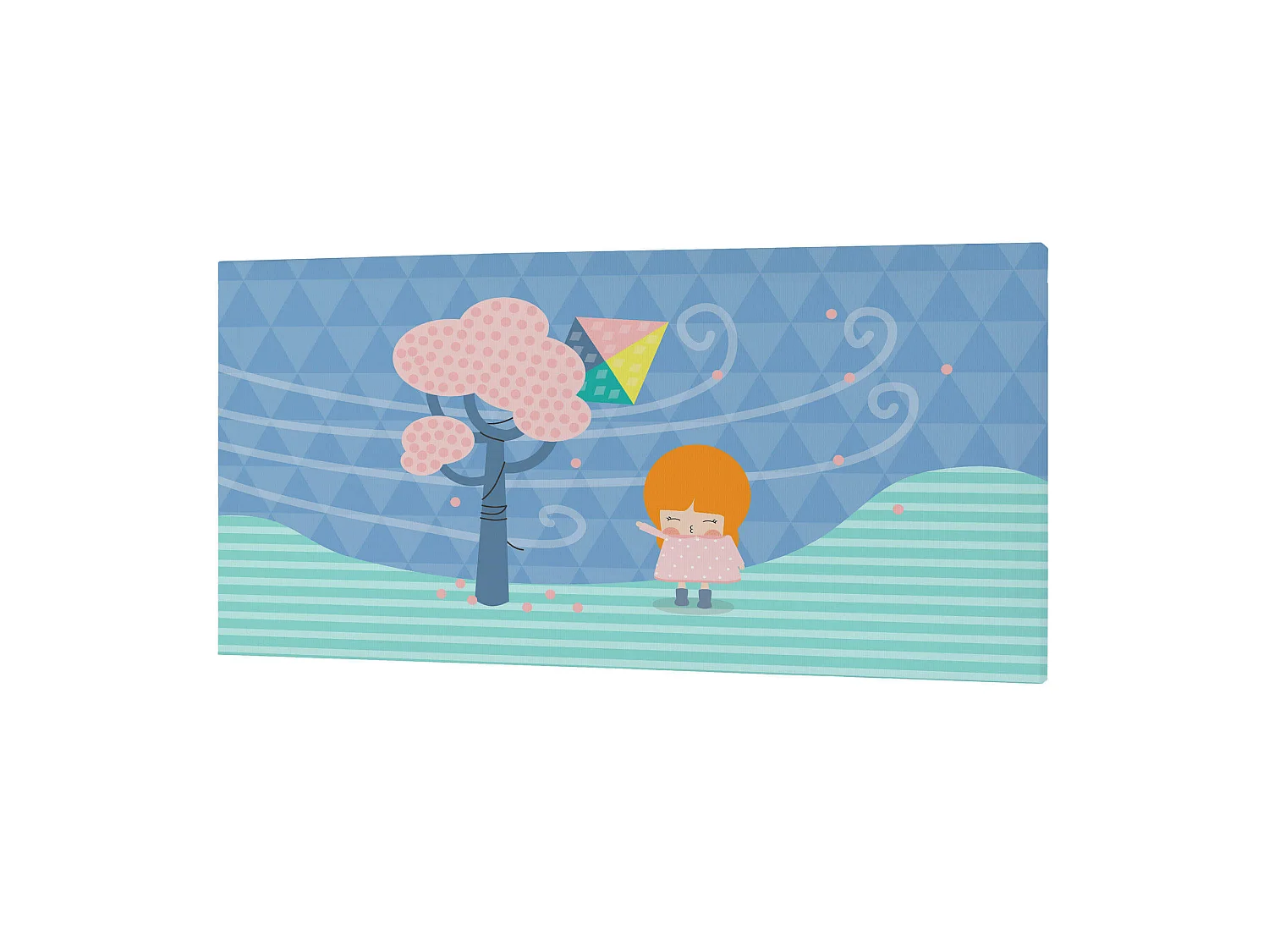 Lienzo 27x54 cm Kite