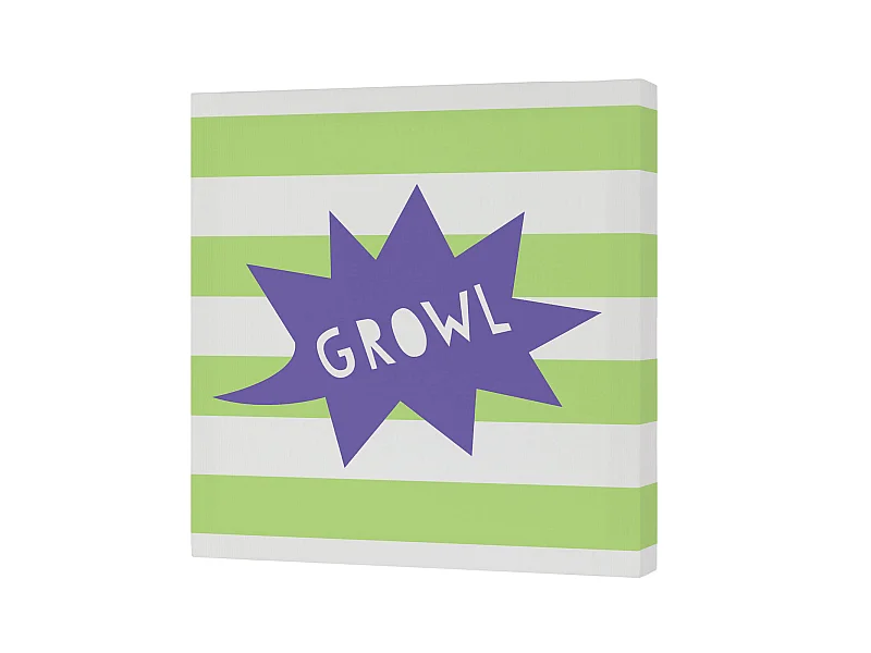 Wandkunst 27x27 (B) cm Dinosaur