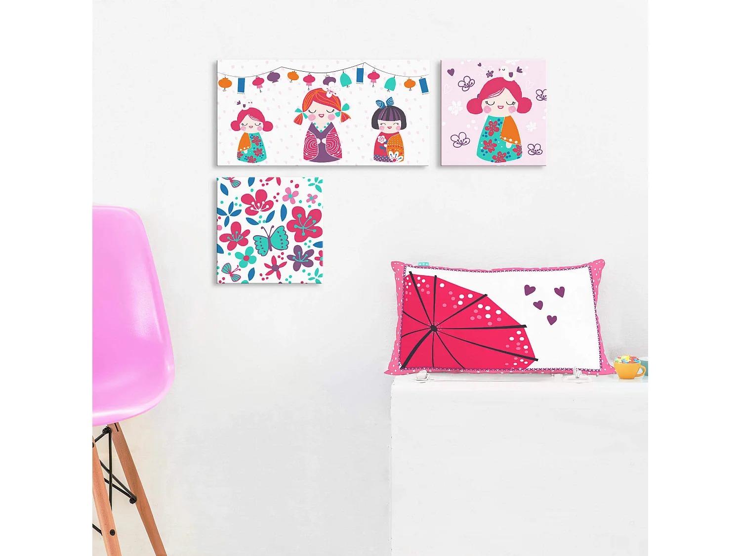 Lienzo 27x54 cm Cherry blossom