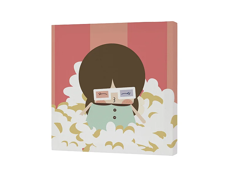 Lienzo 27x27 cm Pop corn