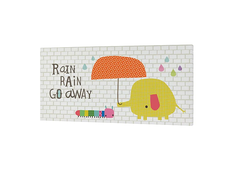 Wandkunst 27x54 cm Drops