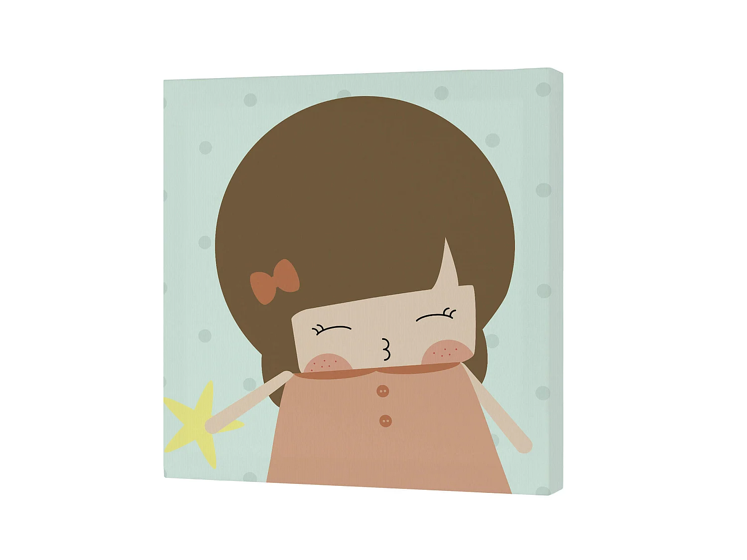 Toile 27x27 cm Air balloon