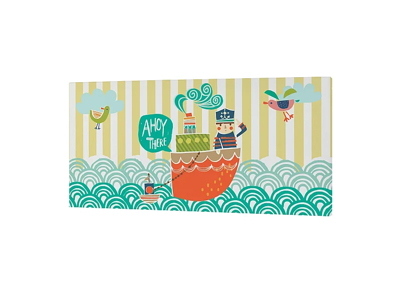 Lienzo 27x54 cm Ahoy there