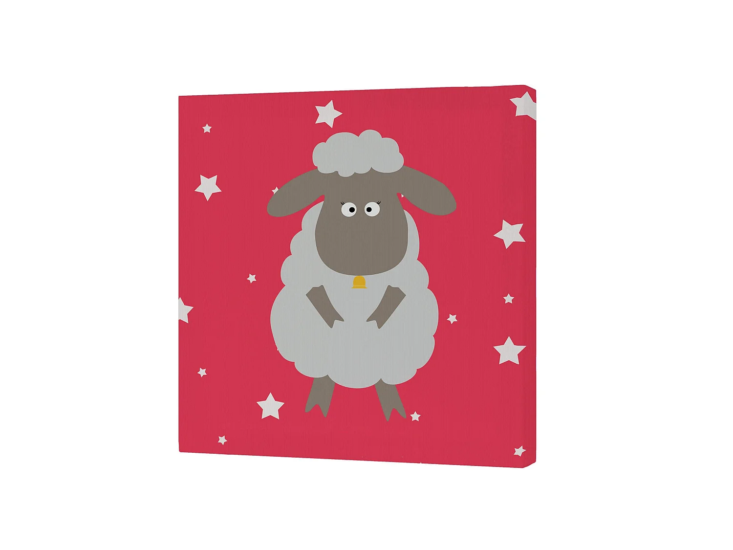 Wandkunst 27x27 cm Little sheep