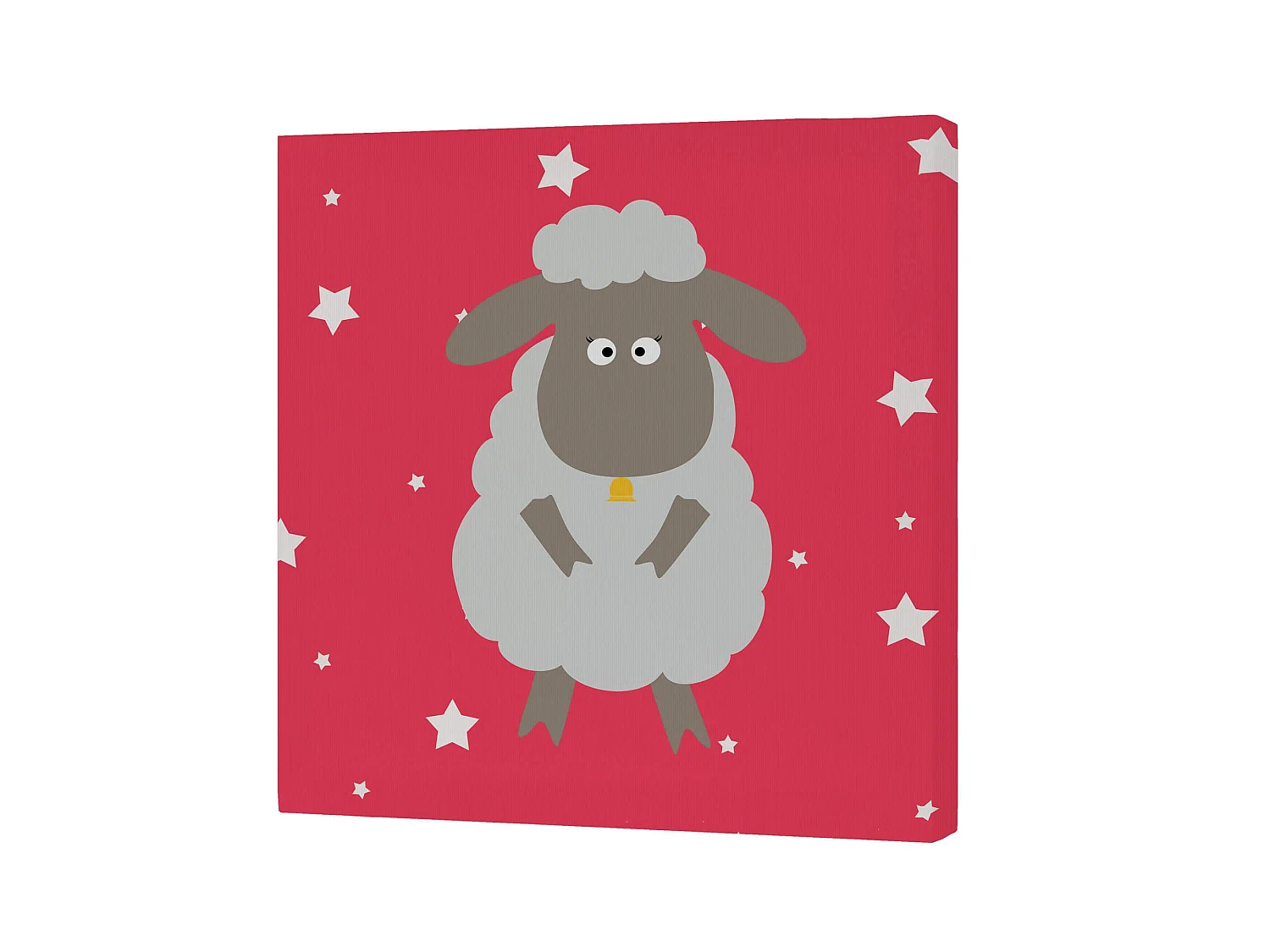 Wandkunst 27x27 cm Little sheep