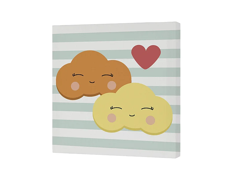 Wandkunst 27x27 (B) cm Learning to fly