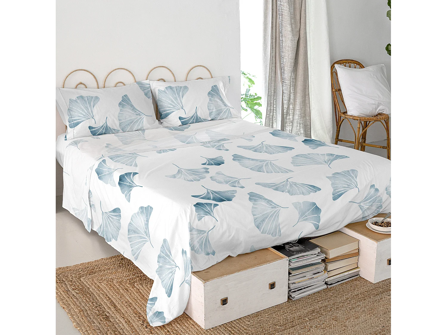 Sabana Cama 150/160 (240x270 cm) Ginkgo