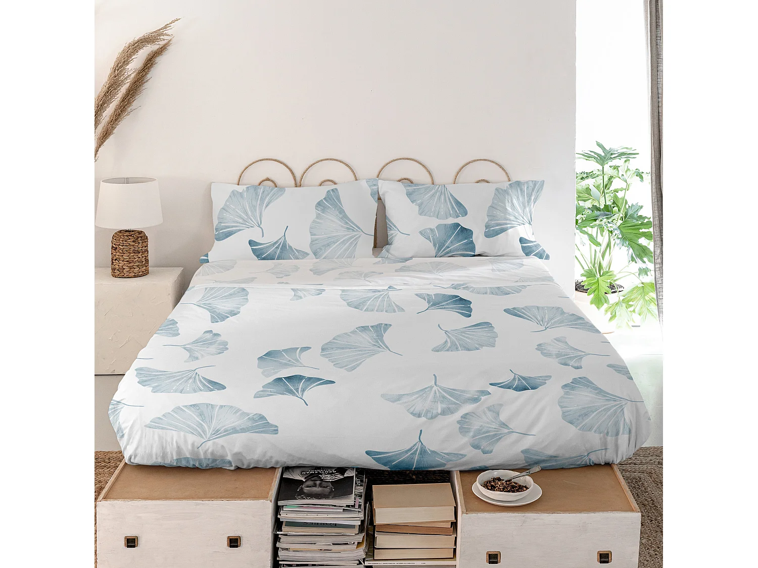 Sabana Cama 150/160 (240x270 cm) Ginkgo