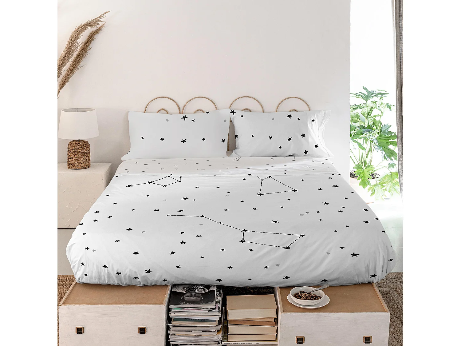 Sabana Cama 105 (180x270 cm) Constellation