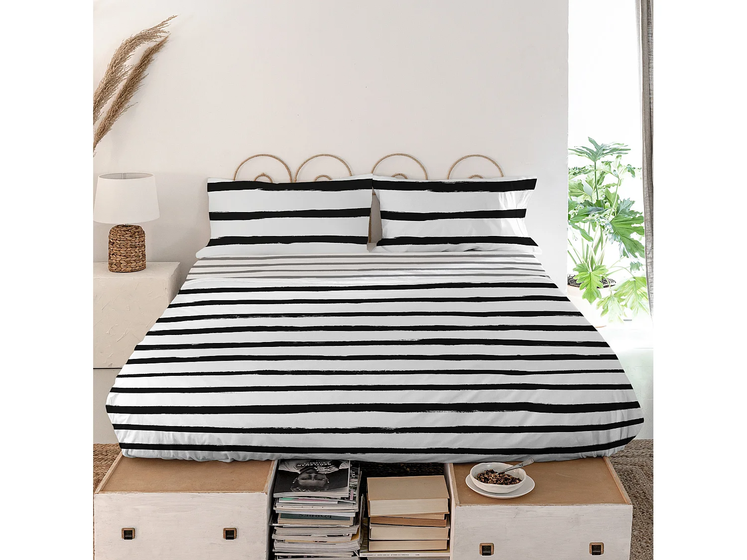 Sabana Cama 135/140 (210x270 cm) Stripes