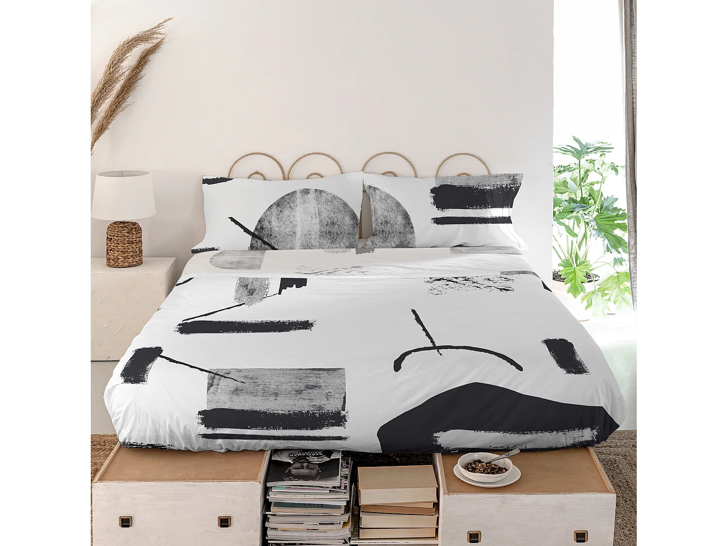 Sabana Cama 180/200 (260x270 cm) Shapes