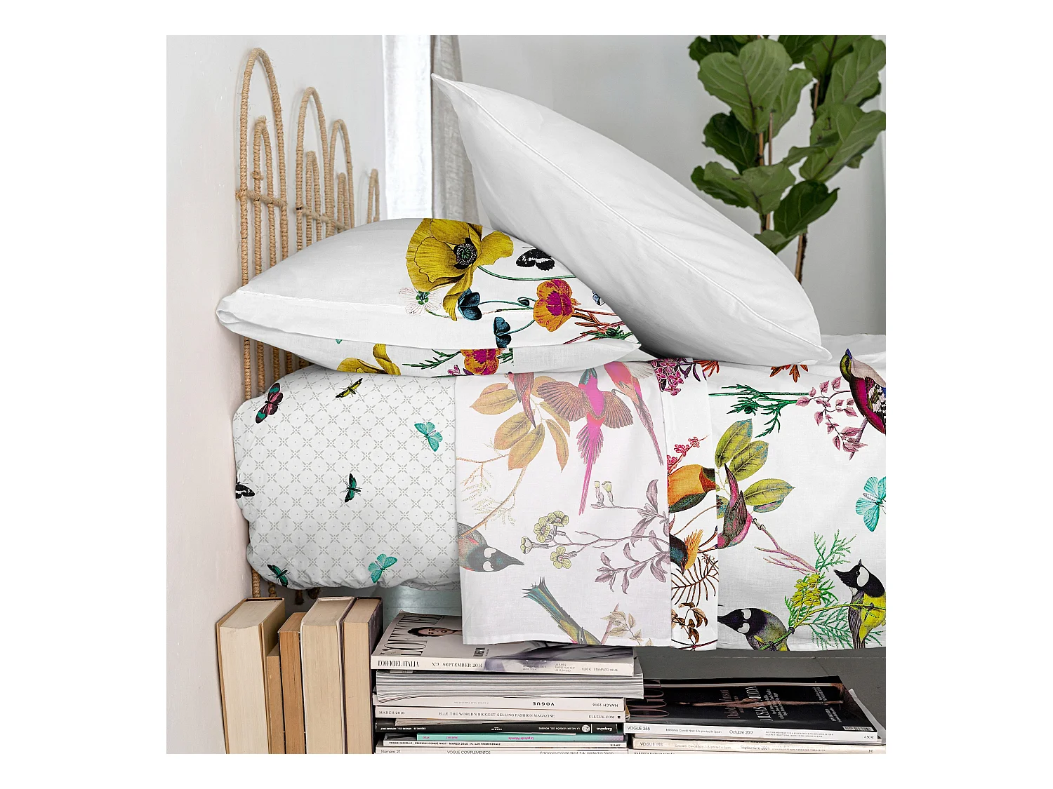 Sabana Cama 135/140 (210x270 cm) Birds of paradise