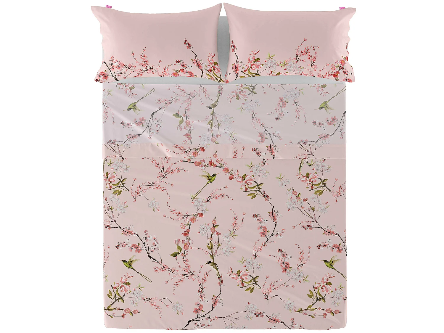 Drap 240x270 cm Chinoiserie rose