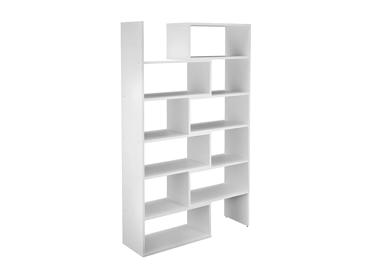 Bibliothèque d'angle modulable Calvia - H221,3 cm