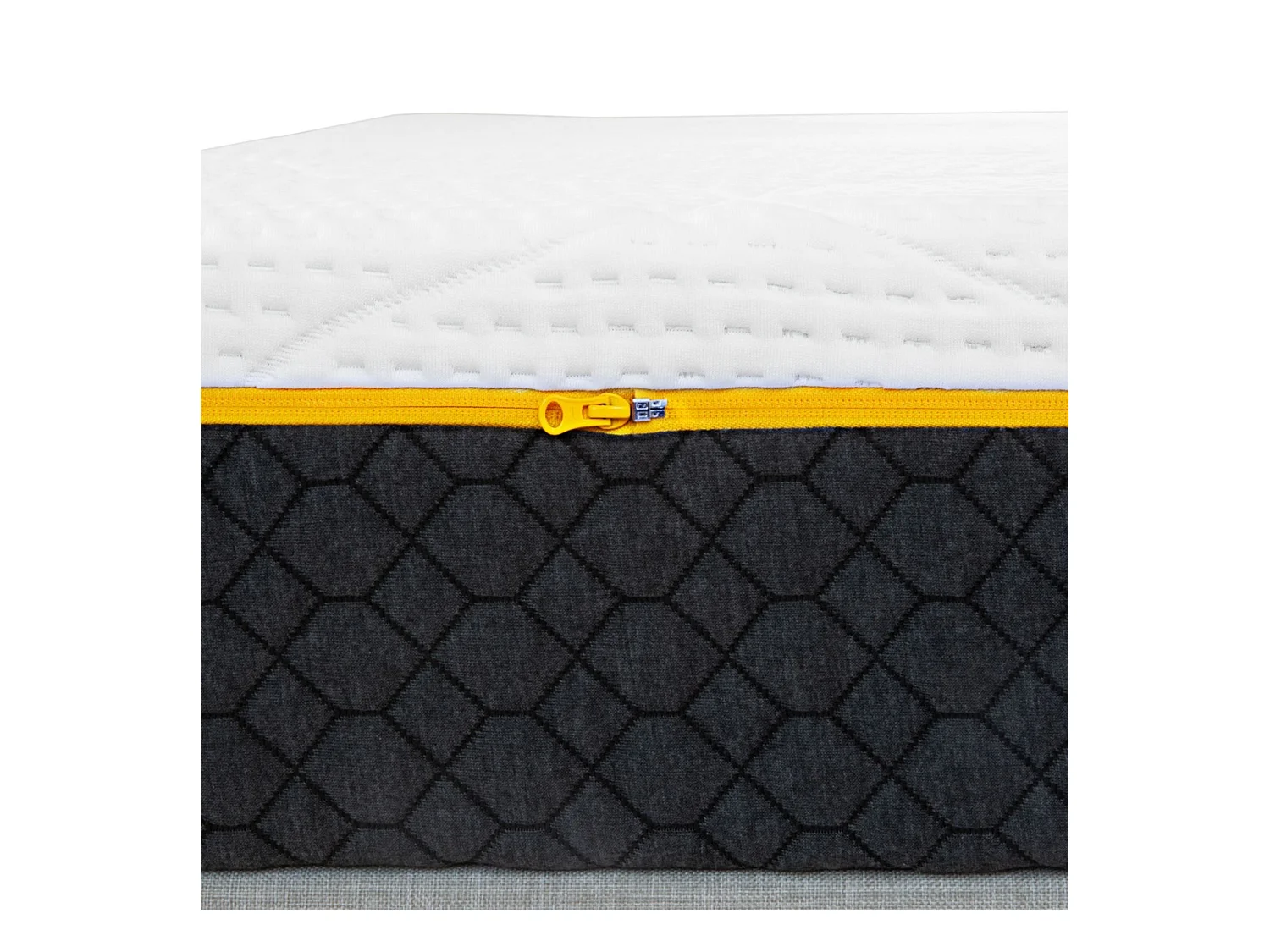 Ensemble matelas à mémoire de forme ferme + sommier en bois