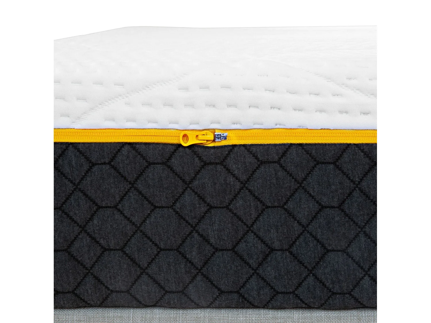 Ensemble matelas à mémoire de forme ferme + sommier en bois