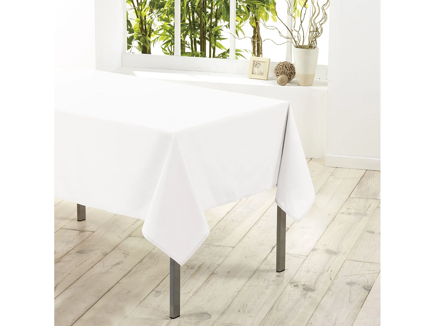 Nappe Antitache "Essentiel" 140x200cm Blanc