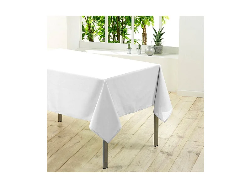 Nappe Antitache "Essentiel" 140x300cm Blanc
