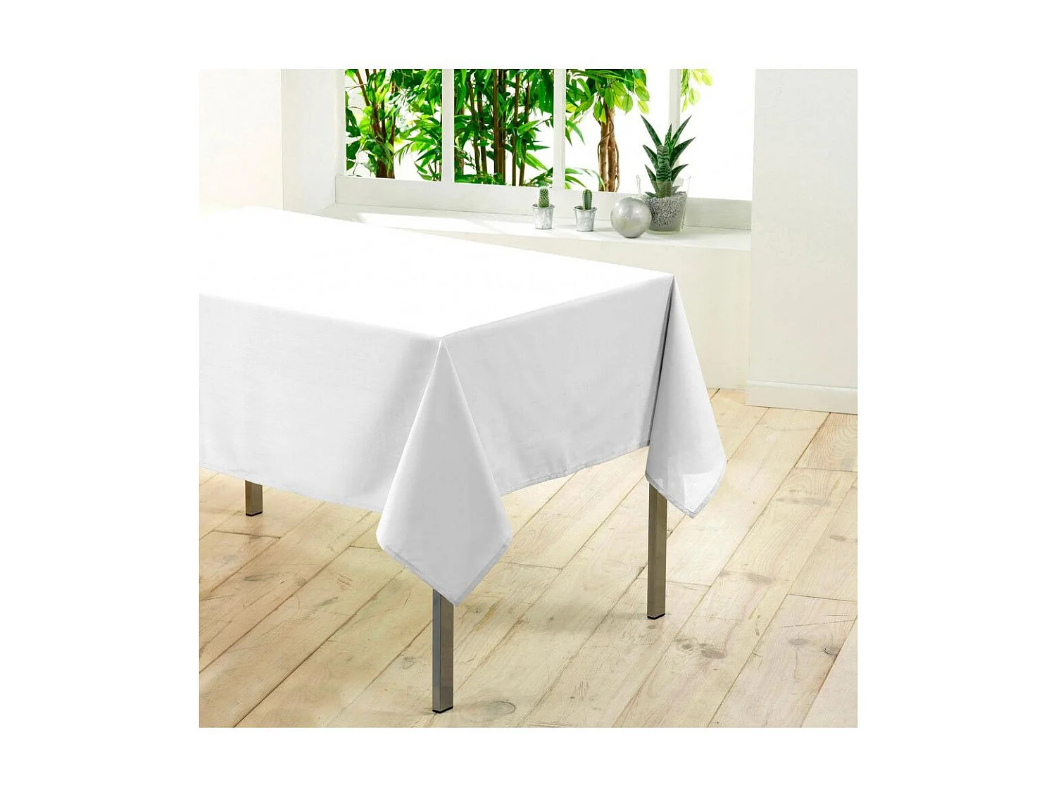 Nappe Antitache "Essentiel" 140x300cm Blanc