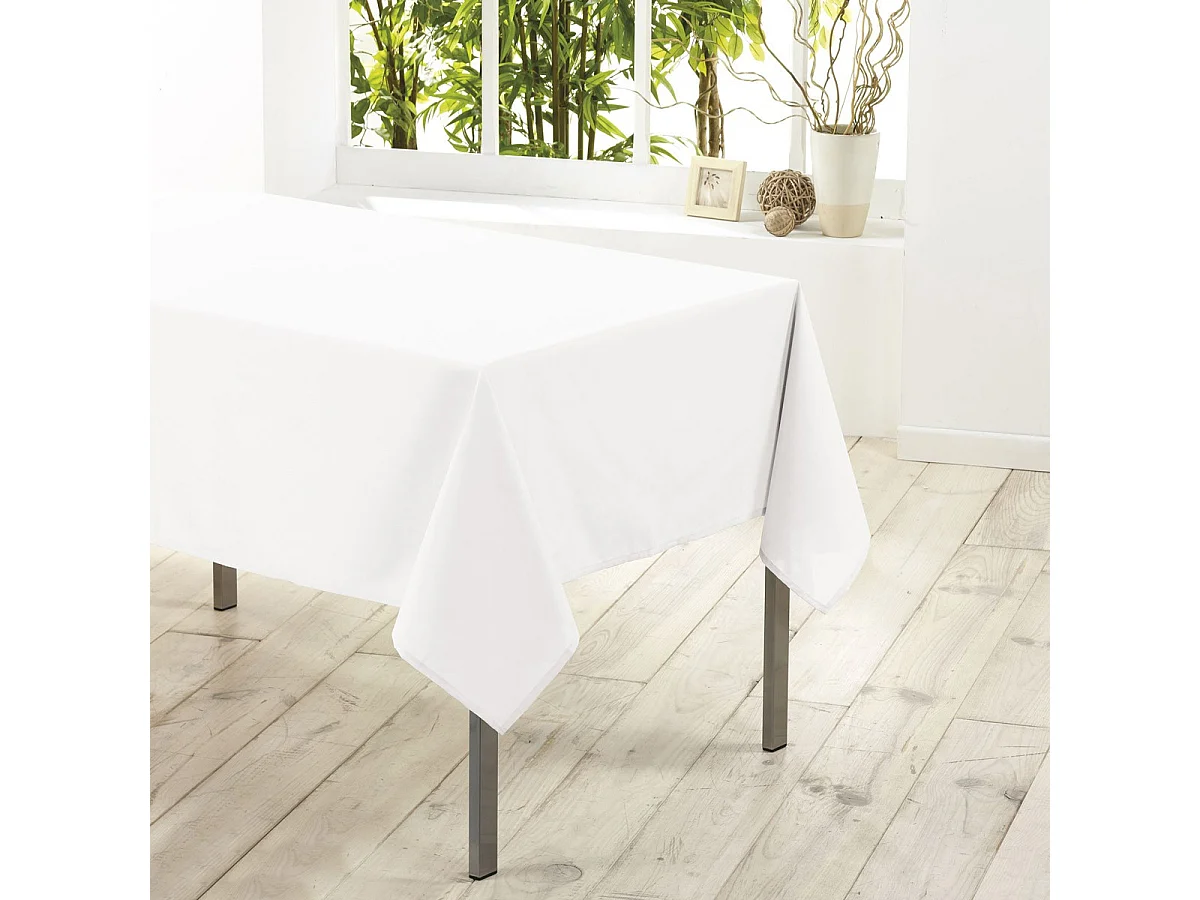 Nappe Antitache "Essentiel" 140x300cm Blanc
