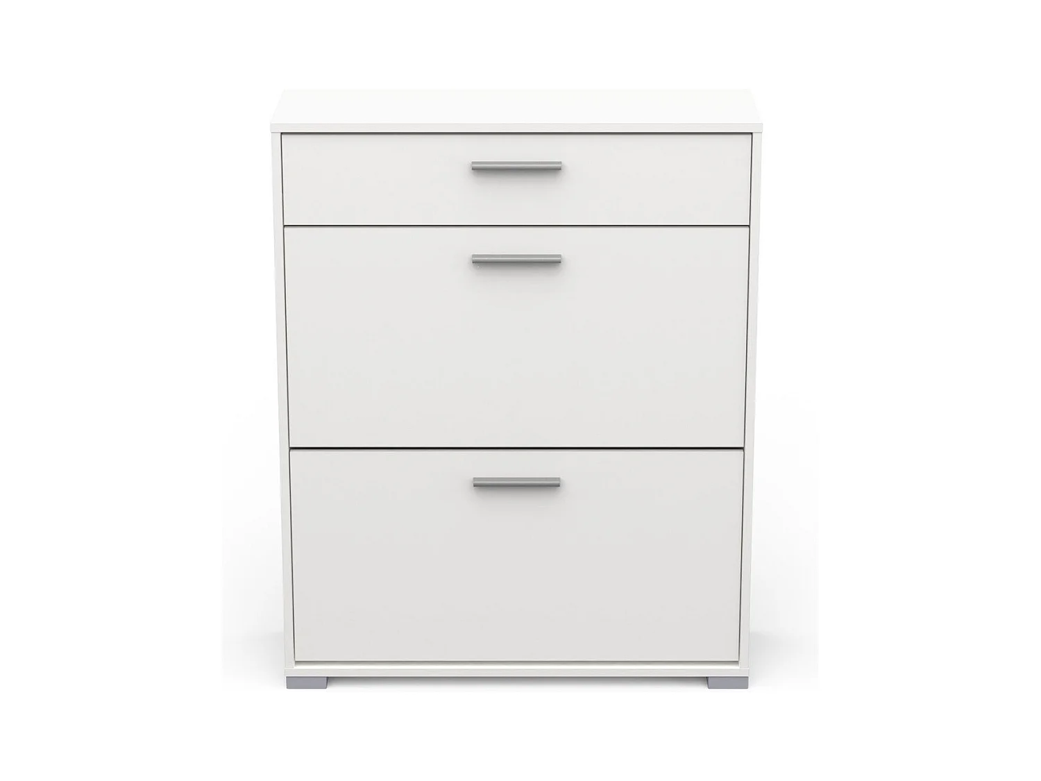 Rangement chaussures 2 abattants et 1 tiroir L80,8 cm - IZZY