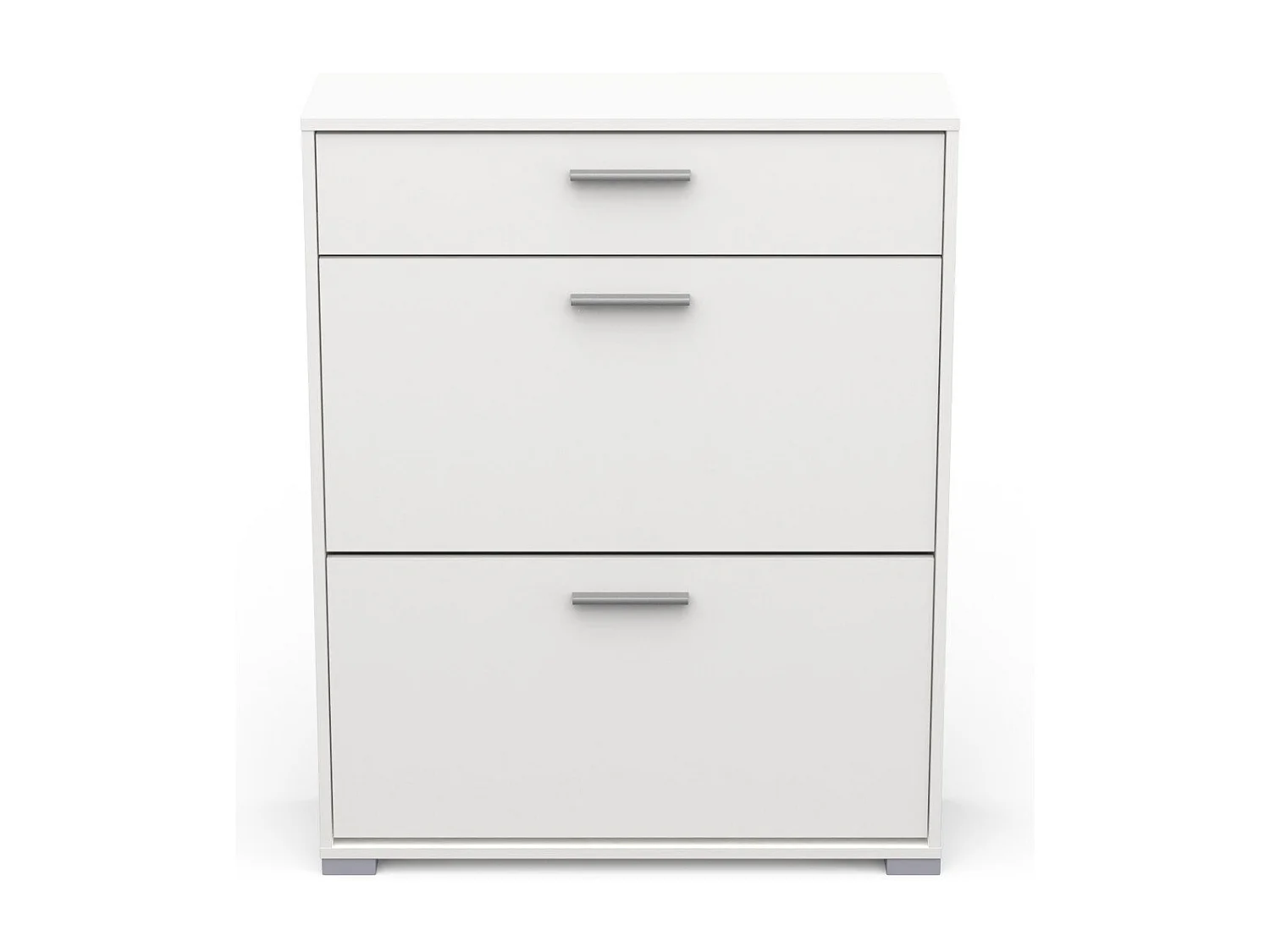 Rangement chaussures 2 abattants et 1 tiroir L80,8 cm - IZZY