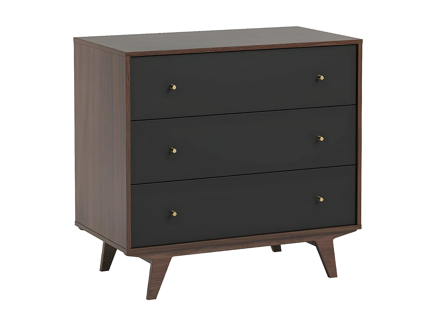 Kommode 3 Schubladen Mid - L90 cm