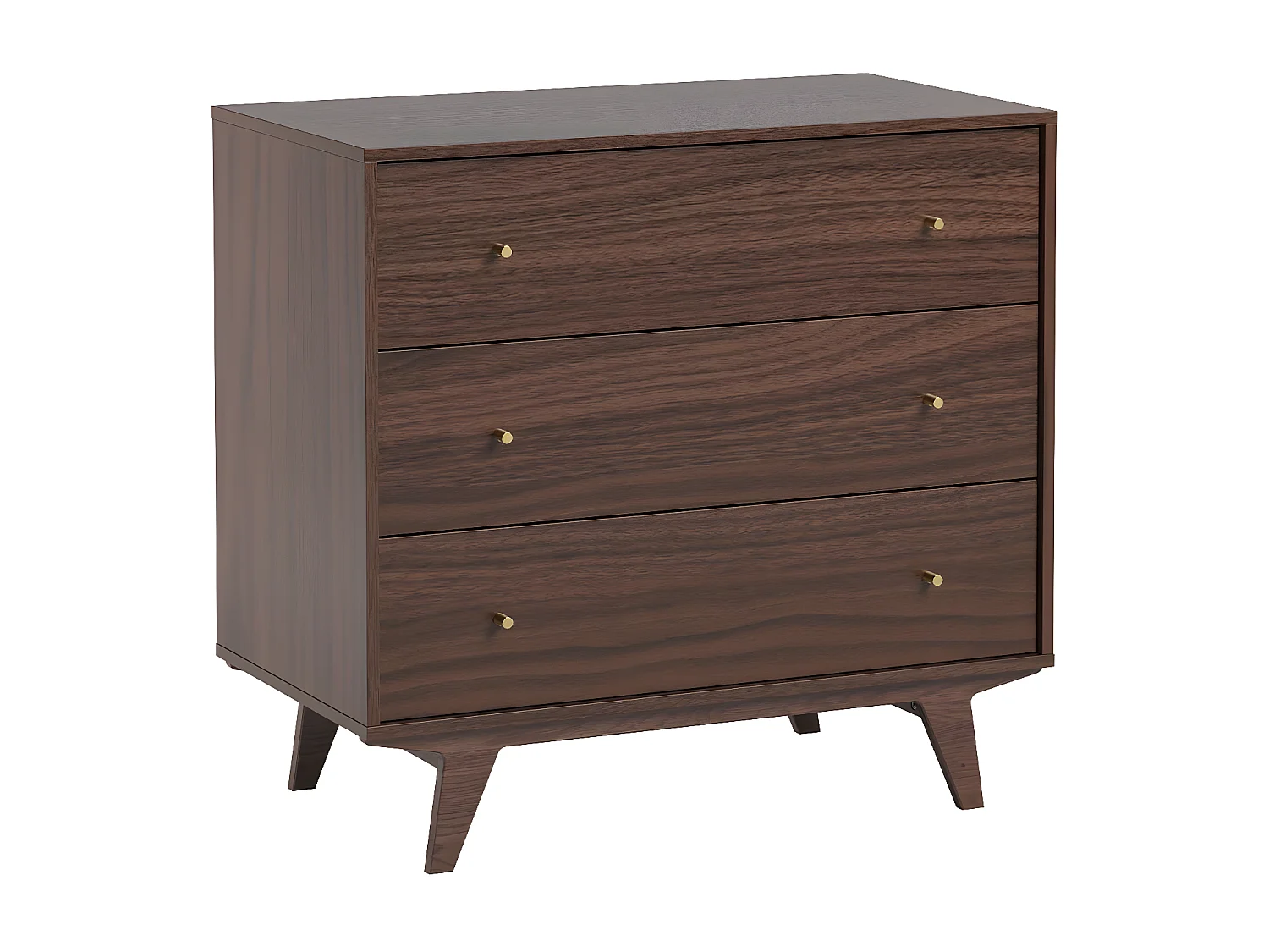 Kommode 3 Schubladen Mid - L90 cm