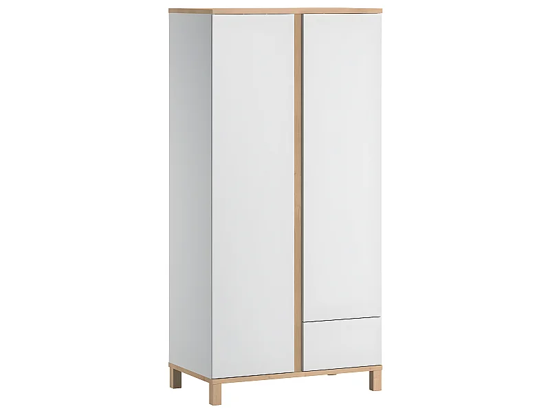 Armoire 2 portes et 1 tiroir - H183 cm - Altitude